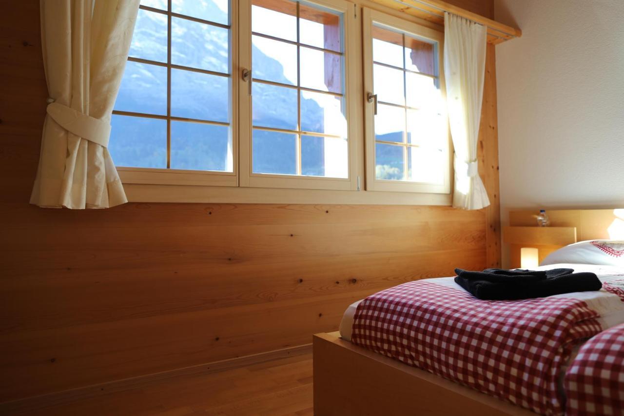 Excellent Flat With A Fantastic View Of The Eiger! Leilighet Grindelwald Eksteriør bilde