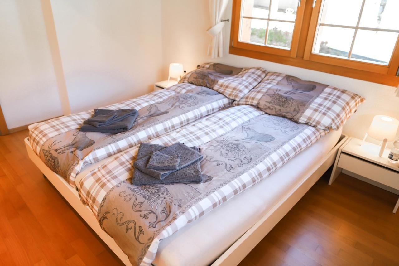 Excellent Flat With A Fantastic View Of The Eiger! Leilighet Grindelwald Eksteriør bilde