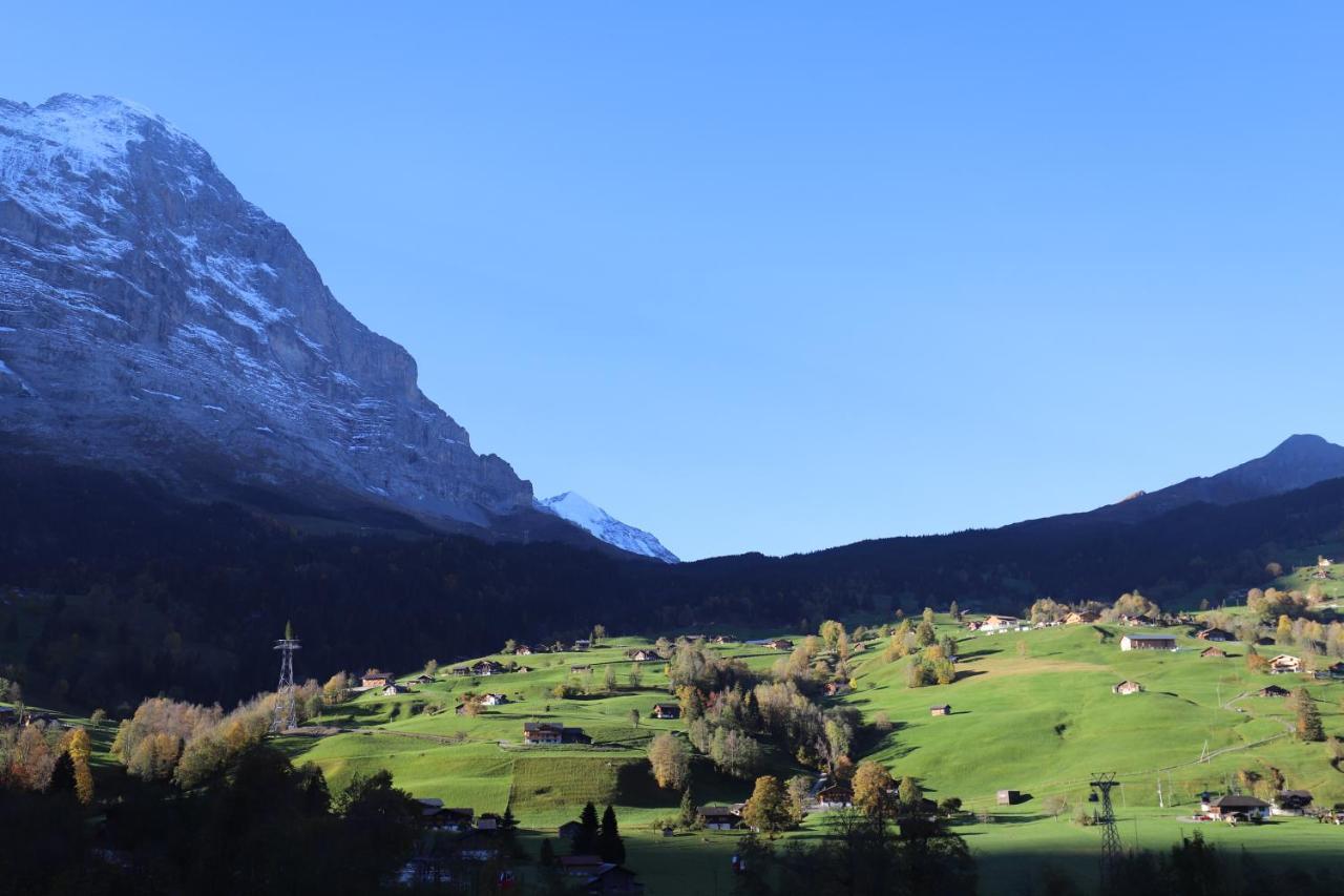Excellent Flat With A Fantastic View Of The Eiger! Leilighet Grindelwald Eksteriør bilde