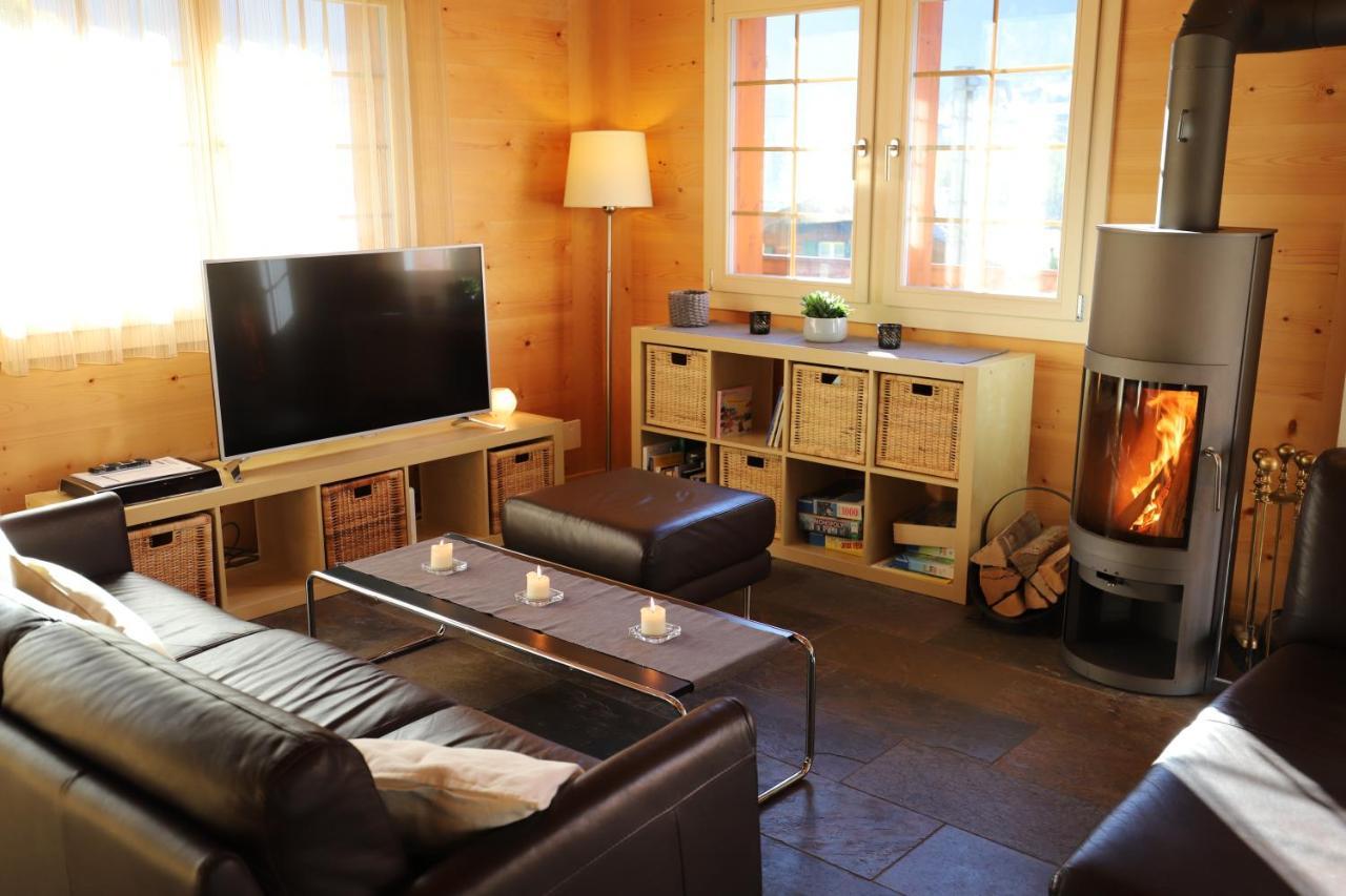 Excellent Flat With A Fantastic View Of The Eiger! Leilighet Grindelwald Eksteriør bilde