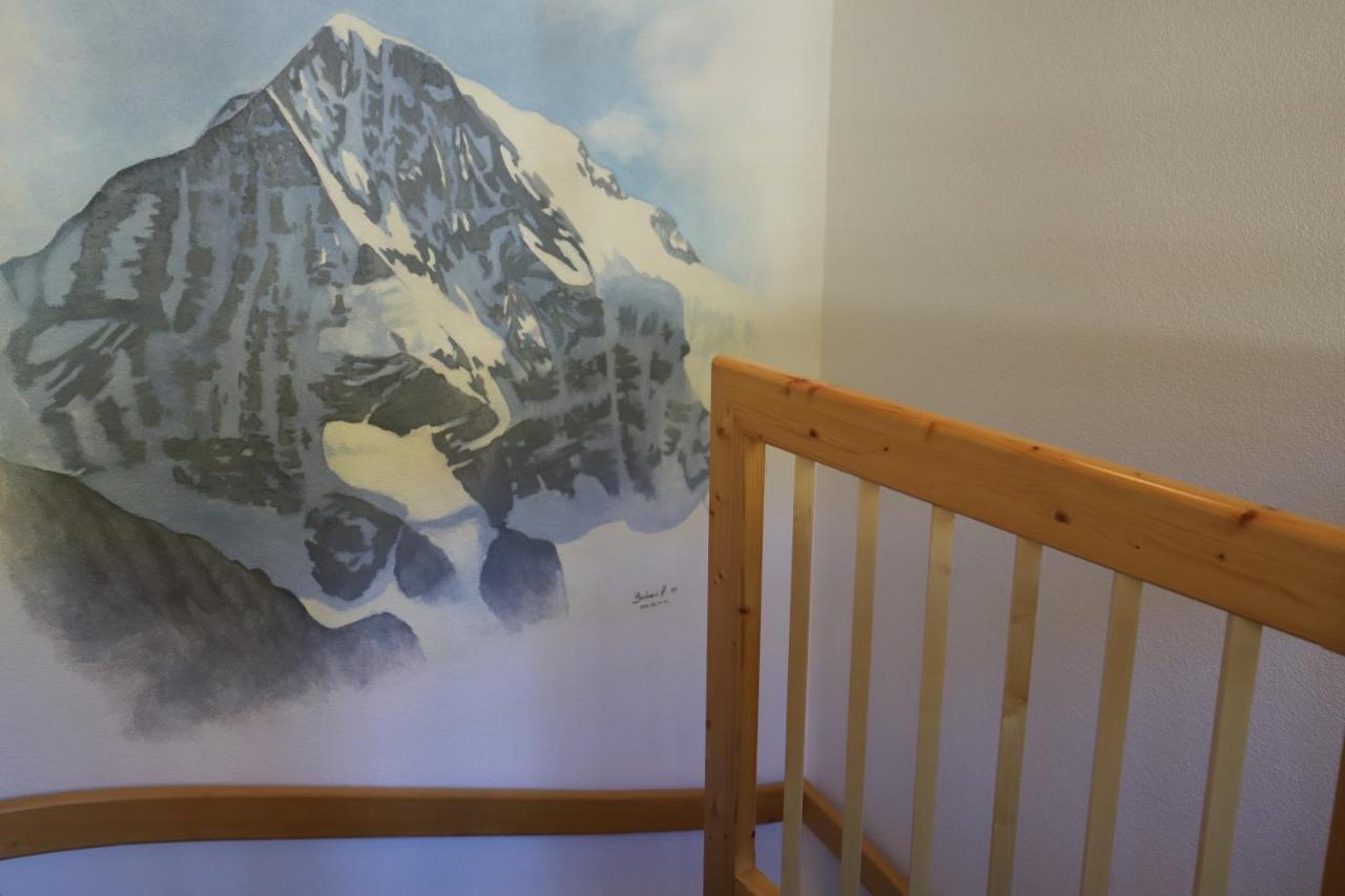 Excellent Flat With A Fantastic View Of The Eiger! Leilighet Grindelwald Eksteriør bilde